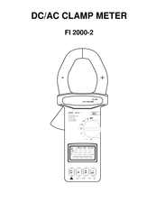 Francaise d'Instrumentation FI 2000-2 Mode D'emploi