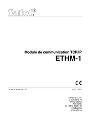 Satel ETHM-1 Plus Mode D'emploi