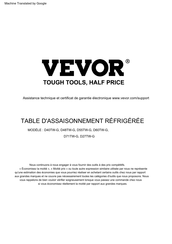 VEVOR D40TW-G Mode D'emploi