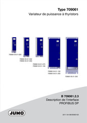 JUMO 709061/8-01-075 Mode D'emploi