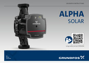 Grundfos ALPHA SOLAR Mode D'emploi