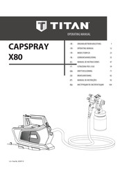 Titan CAPSPRAY X80 Mode D'emploi