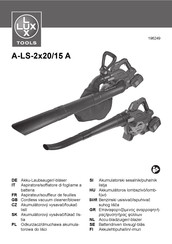 Lux Tools A-LS-2x20/15 A Notice Originale