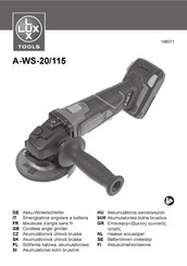 Lux Tools A-WS-20/115 Notice Originale