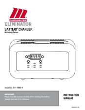 Motomaster Eliminator ATELIER Série Guide D'utilisation