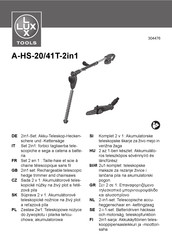 Lux Tools A-HS-20/41T-2in1 Notice Originale