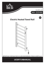 HOMCOM 850-222V80 Manuel D'utilisation