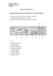 Weelko F336 Notice D'entretien