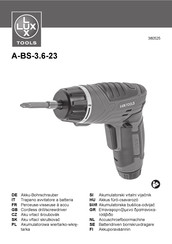 Lux Tools 380525 Notice Originale