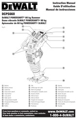 DeWalt POWERSHIFT DCPS660 Guide D'utilisation