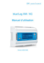 Meteo Control blue'Log XC Manuel D'utilisation