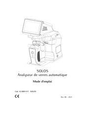 Topcon SOLOS Mode D'emploi