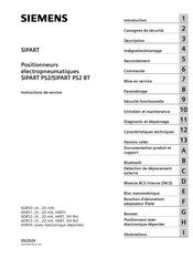 Siemens SIPART PS2 BT Instructions De Service