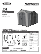 Lifetime 60467 Instructions D'assemblage