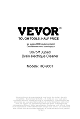 VEVOR RC-9001 Mode D'emploi