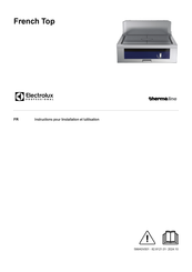 Electrolux Professional thermaline MCVG CPO Serie Instructions Pour L'installation Et L'utilisation