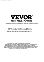 VEVOR GNR730L1 Mode D'emploi