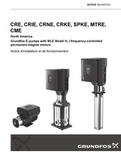 Grundfos CME Série Notice D'installation Et De Fonctionnement