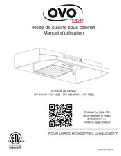 NADAIR OVO OV-1012RWH Manuel D'utilisation