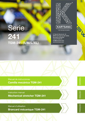 Kartsana TGM-241 M Manuel D'instructions