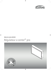 Kermi x-center pro Notice De Service