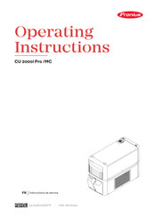 Fronius CU 2000i Pro /MC Instructions De Service