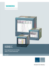 Siemens SIREC D300 Manuel