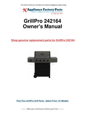 OMC GrillprO 242164 Mode D'emploi