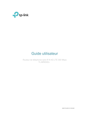 TP-Link TL-MR6500v V2 Guide Utilisateur