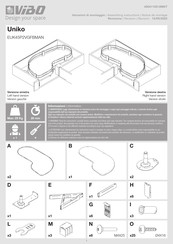 VIBO Uniko EUK45P2VGFBMAN Notice De Montage