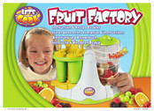 goliath Let's Cook Fruit Factory Manuel D'instructions