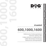 Dog trace d-control professional 1000 Mode D'emploi