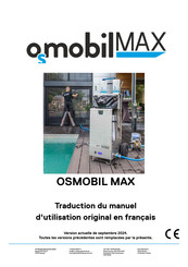 Osmobil MAX Traduction Du Manuel D'utilisation Original