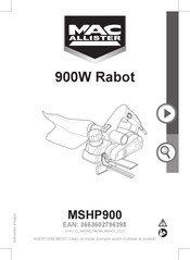Mac allister MSHP900 Manuel D'utilisation