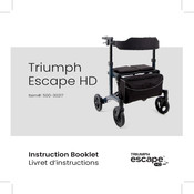 Escape Triumph HD 500-30217 Livret D'instructions