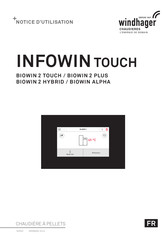 Windhager INFOWIN TOUCH BIOWIN 2 TOUCH Notice D'utilisation