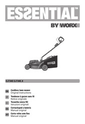 Worx Essential EJ730E.X Notice Originale