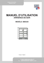 L2G BBD230 Manuel D'utilisation