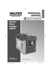 Walter WWS-IGS1000 Manuel D'instructions