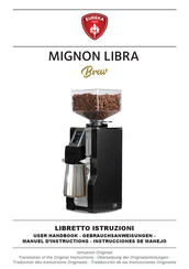 Eureka MIGNON LIBRA Brew Manuel D'instructions