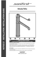 SANIFIRST Modul'Mix Notice D'installation