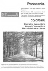 Panasonic CQ-DF201U Manuel D'instructions