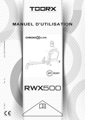 toorx Chrono Line RWX500 Manuel D'utilisation