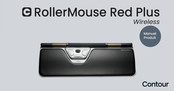 Contour RollerMouse Red Plus Wireless Manuel Produit