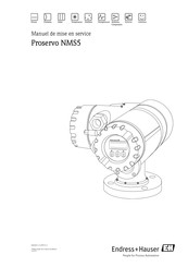 Endress+Hauser Proservo NMS5 Manuel De Mise En Service