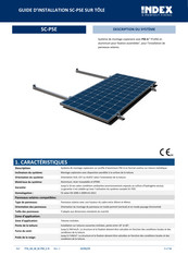 Index SC-PSE Guide D'installation