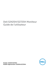 Dell S2425Ht Guide De L'utilisateur