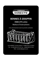 Formule Directe FDBG-CFTL Serie Notice D'instructions