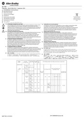 Rockwell Automation Allen-Bradley 1492-PDE-3A175-P0108 Notice De Montage