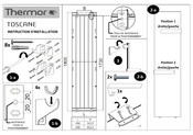 Thermor TOSCANE Instructions D'installation